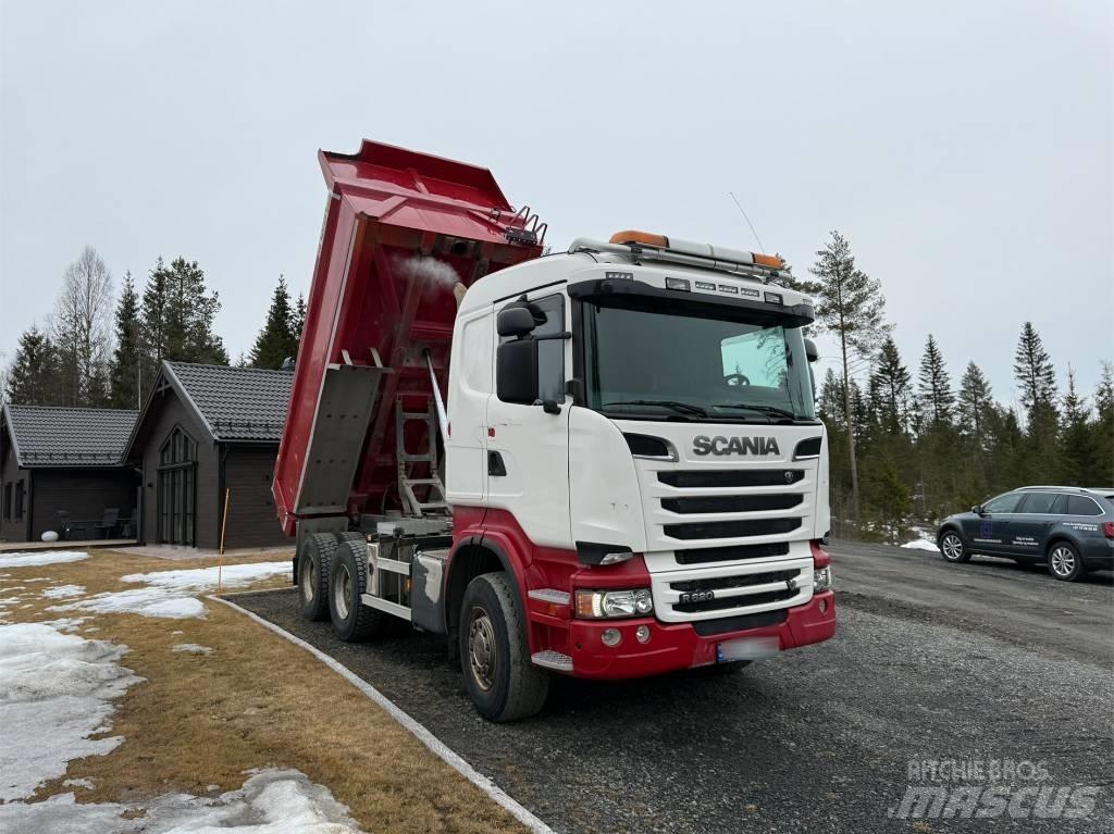 Scania R 620 6x4 V8 Pašizgāzējs