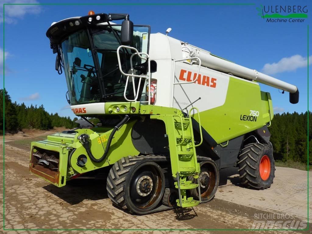 CLAAS Lexion 760 TT Ražas novākšanas kombaini