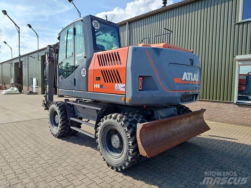 Atlas 140W Ekskavatori uz riteņiem