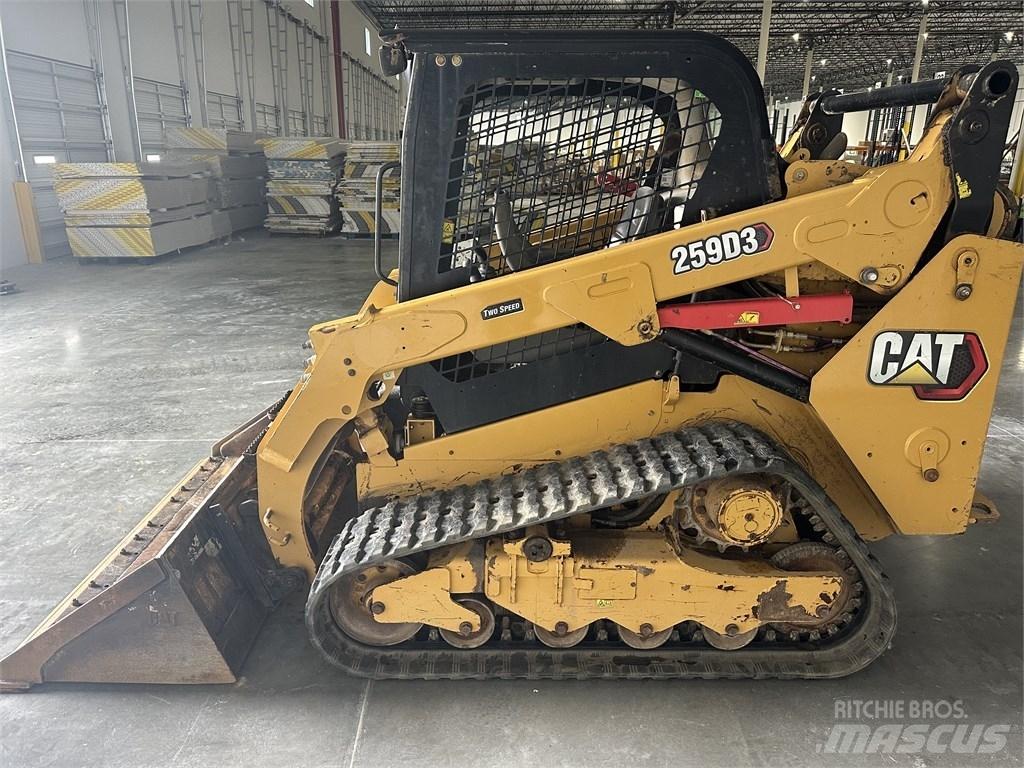 CAT 259D3 Lietoti riteņu kompaktiekrāvēji