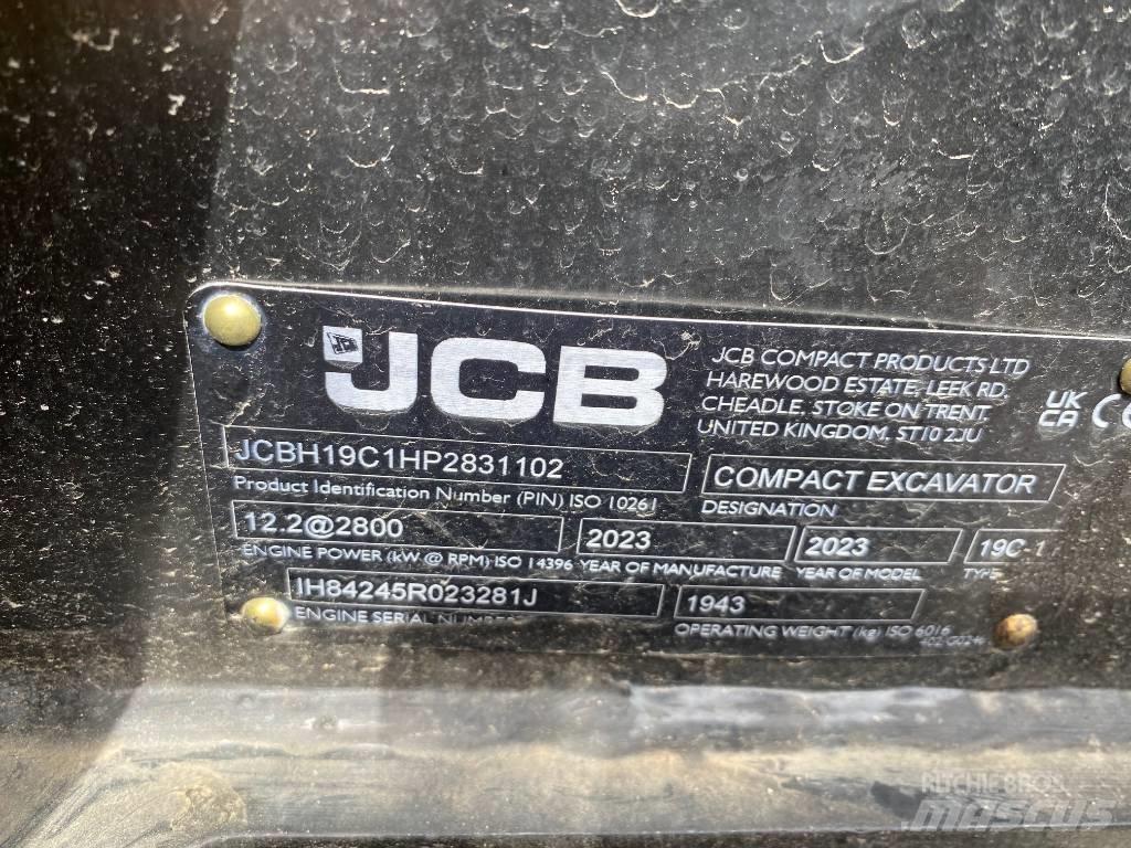 JCB 19 C-1 Mini ekskavatori < 7 t