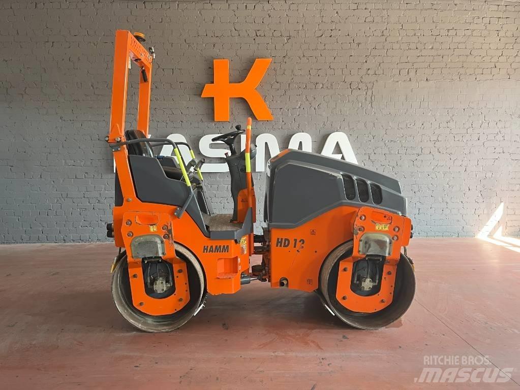Hamm HD 12 VV Divvalču grunts veltņi