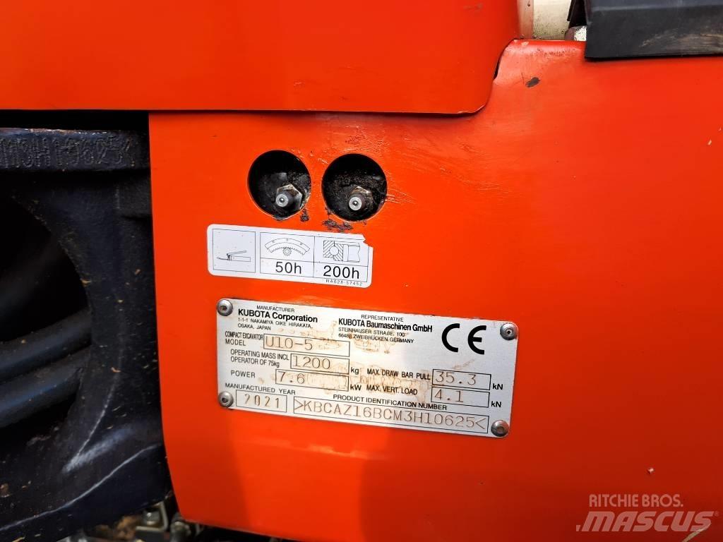 Kubota U10-5 Mini ekskavatori < 7 t