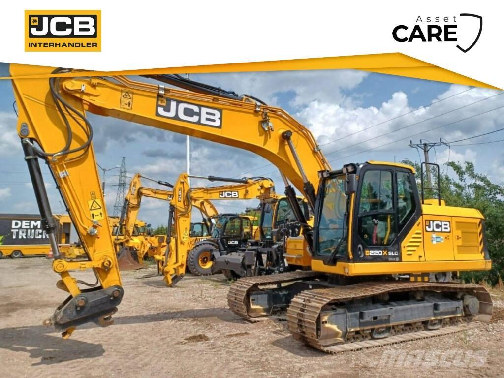 JCB JS 220 XD Kāpurķēžu ekskavatori