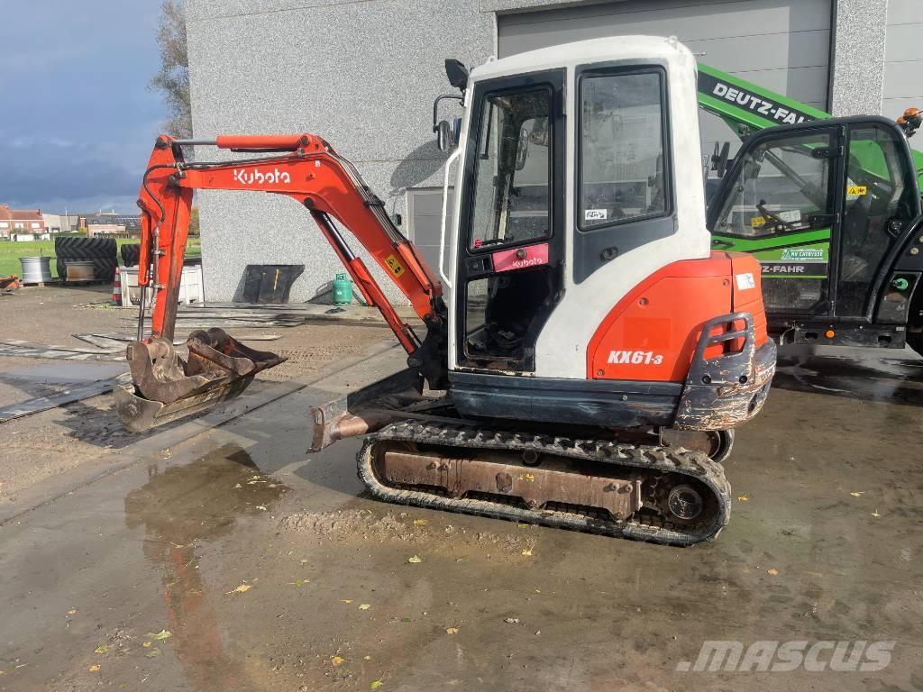 Kubota KX 61-3 Mini ekskavatori < 7 t