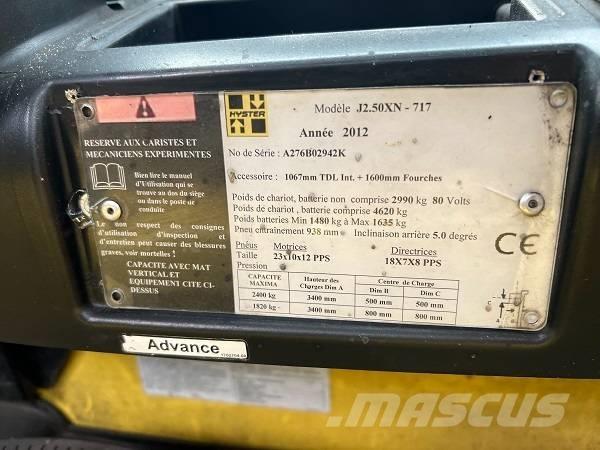 Hyster J2.5XN Elektriskie iekrāvēji
