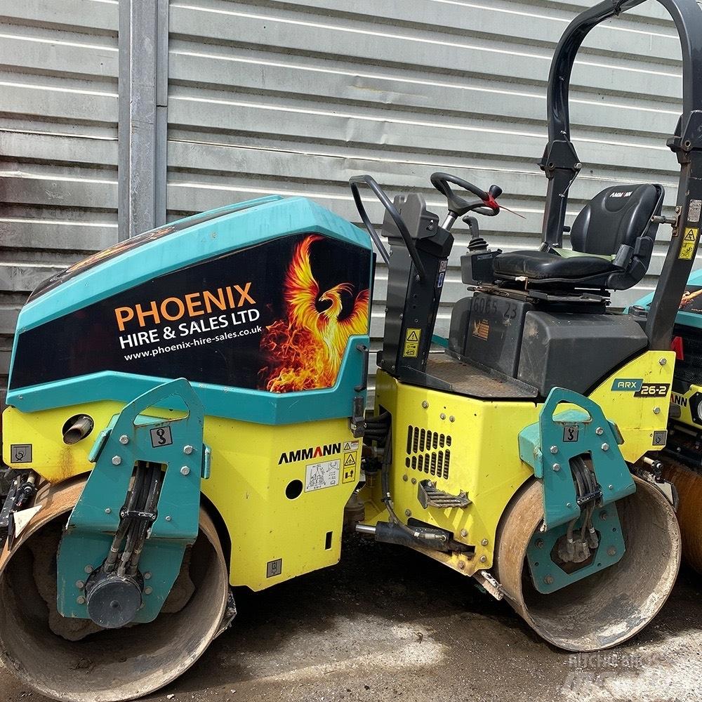 Ammann ARX 26-2 Divvalču grunts veltņi