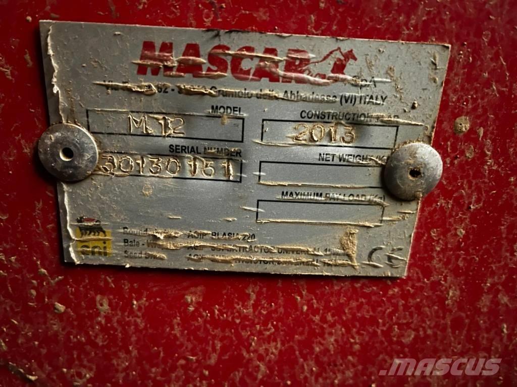 Mascar M 12 Precīzās izsējas sējmašīnas 