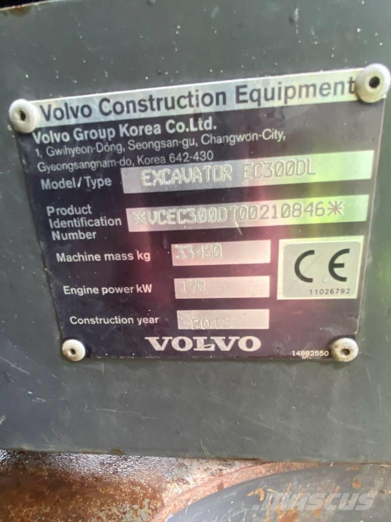 Volvo EC 300 D L Kāpurķēžu ekskavatori