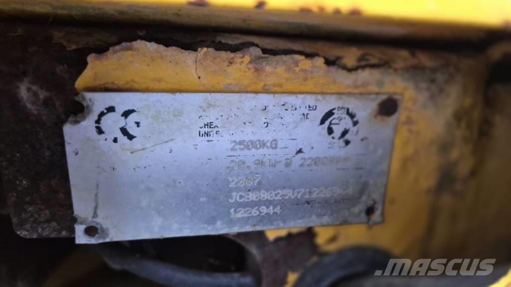 JCB 8025 Mini ekskavatori < 7 t