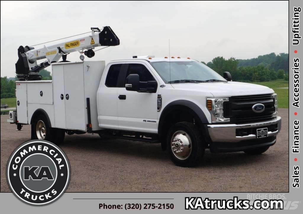 Ford F 550 XL SD Kāpurķēžu ceļamkrāni