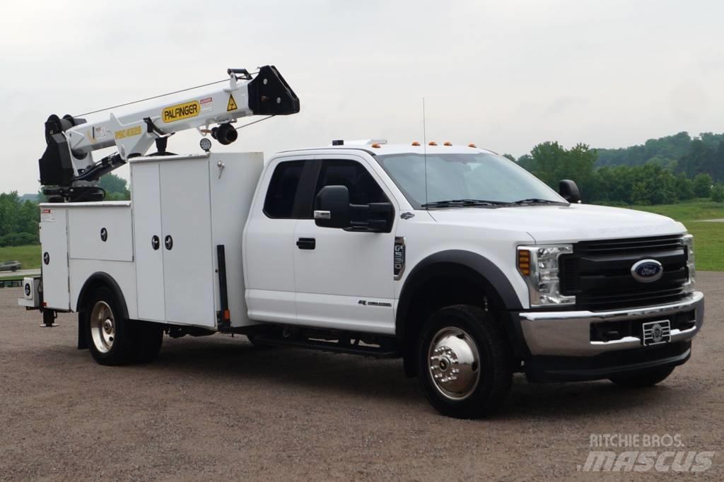Ford F 550 XL SD Kāpurķēžu ceļamkrāni
