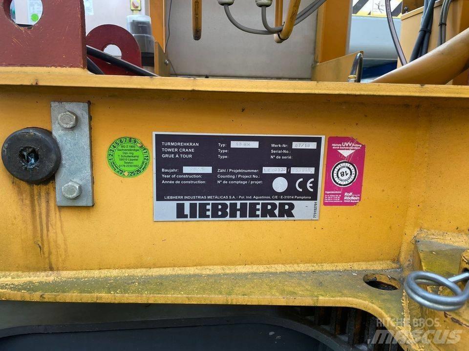 Liebherr 13 HM Torņa krāni