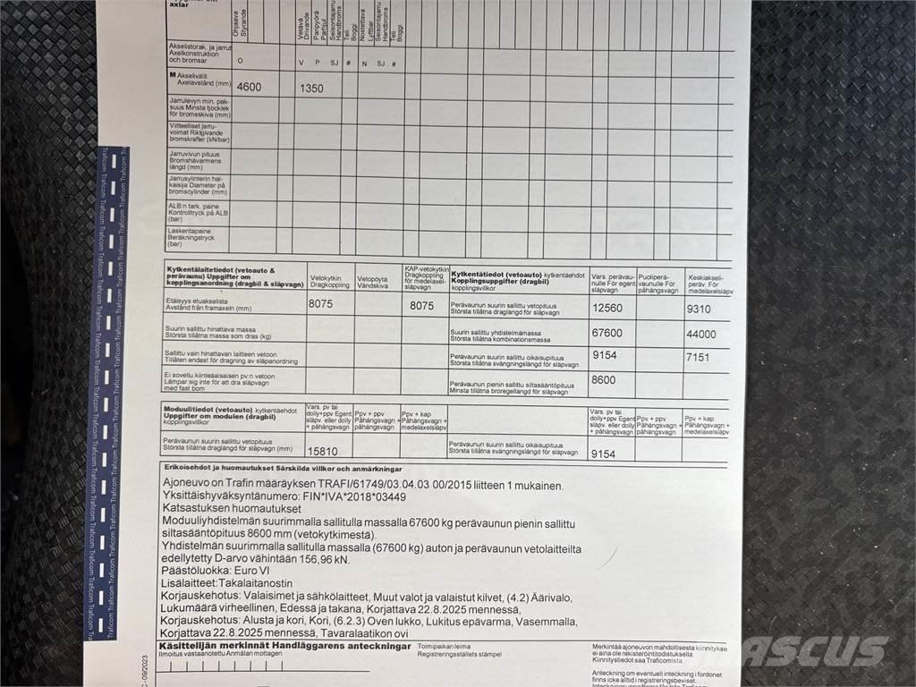 Renault T460 6x2 Furgons