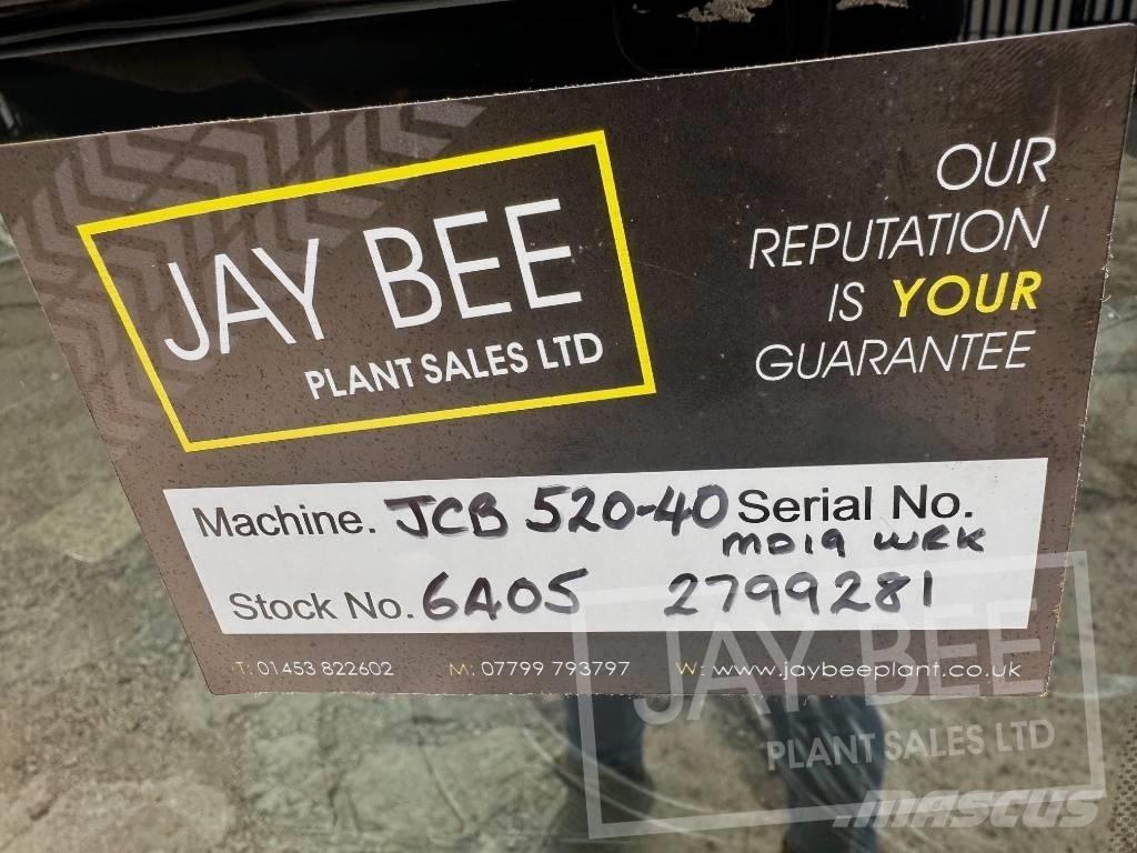 JCB 520-40 Teleskopiskie manipulatori