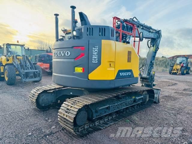 Volvo ECR 145 EL Kāpurķēžu ekskavatori