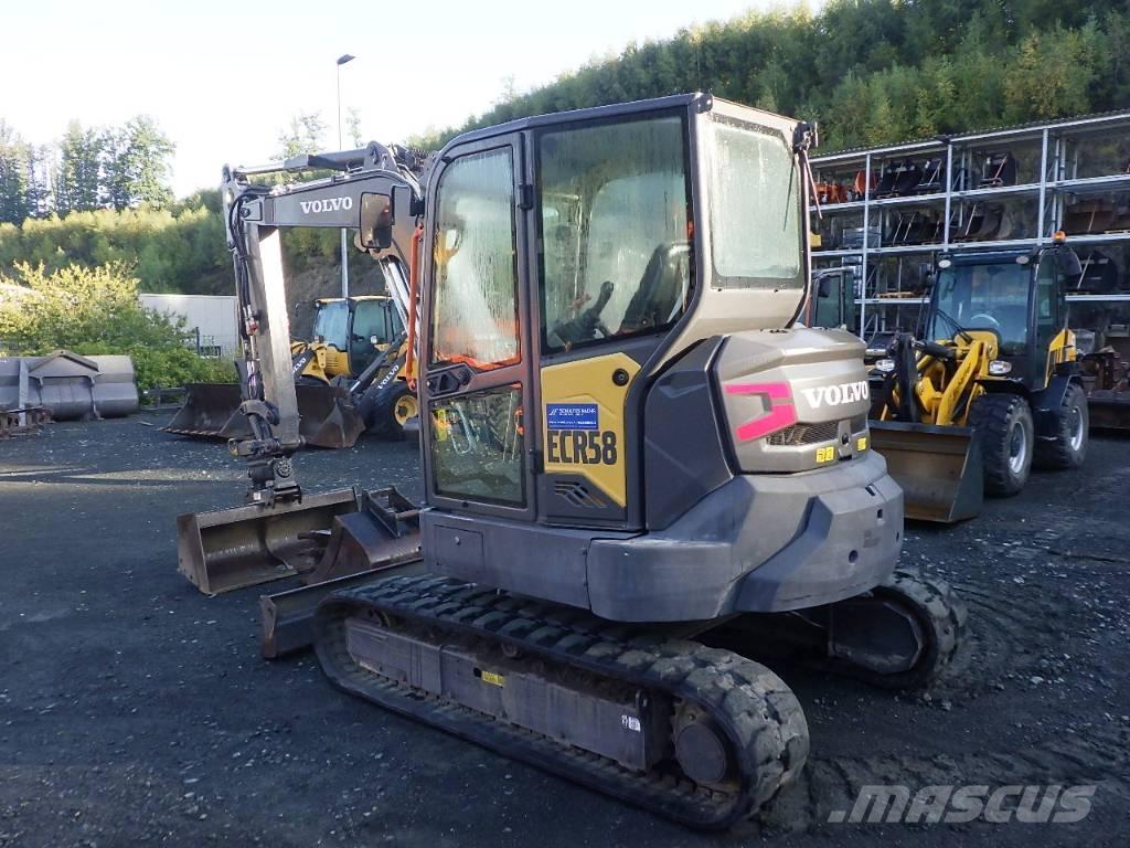 Volvo ECR 58 F Mini ekskavatori < 7 t