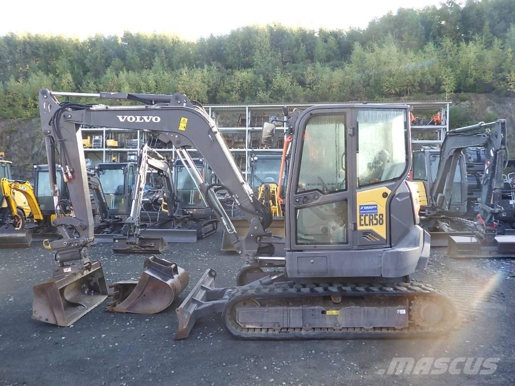 Volvo ECR 58 F Mini ekskavatori < 7 t