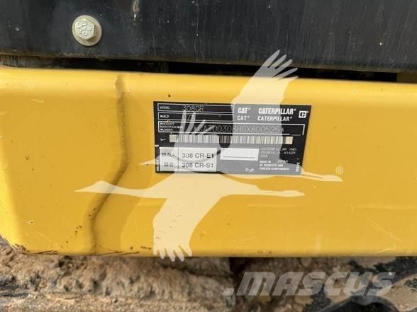 CAT 308 CR Kāpurķēžu ekskavatori