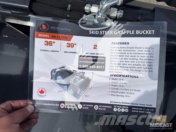  GRAPPLE BUCKET Būvniecība- Citi