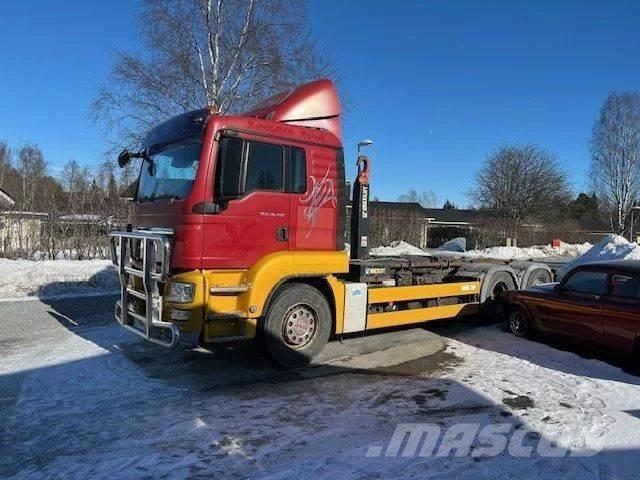 MAN TGS 26.480 Treileri ar āķi