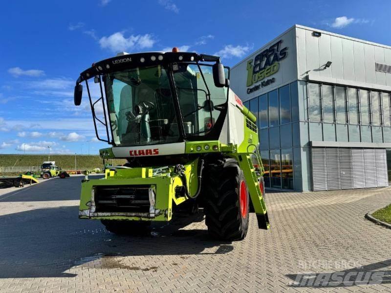 CLAAS LEXION 740 Ražas novākšanas kombaini