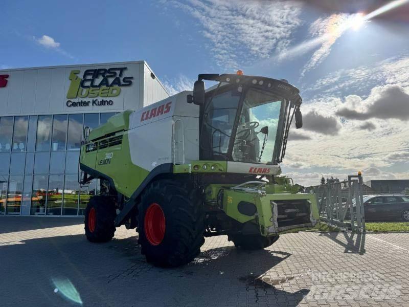 CLAAS LEXION 740 Ražas novākšanas kombaini