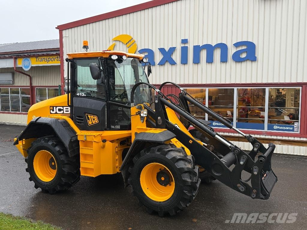 JCB 413 S Iekrāvēji uz riteņiem