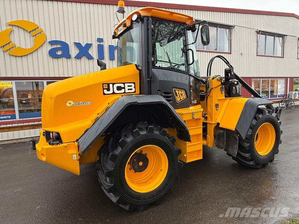JCB 413 S Iekrāvēji uz riteņiem
