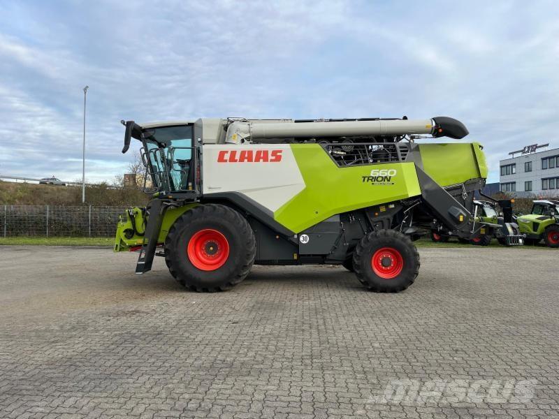 CLAAS TRION 660 Ražas novākšanas kombaini