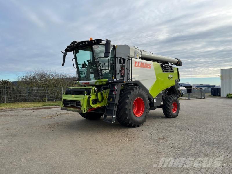 CLAAS TRION 660 Ražas novākšanas kombaini