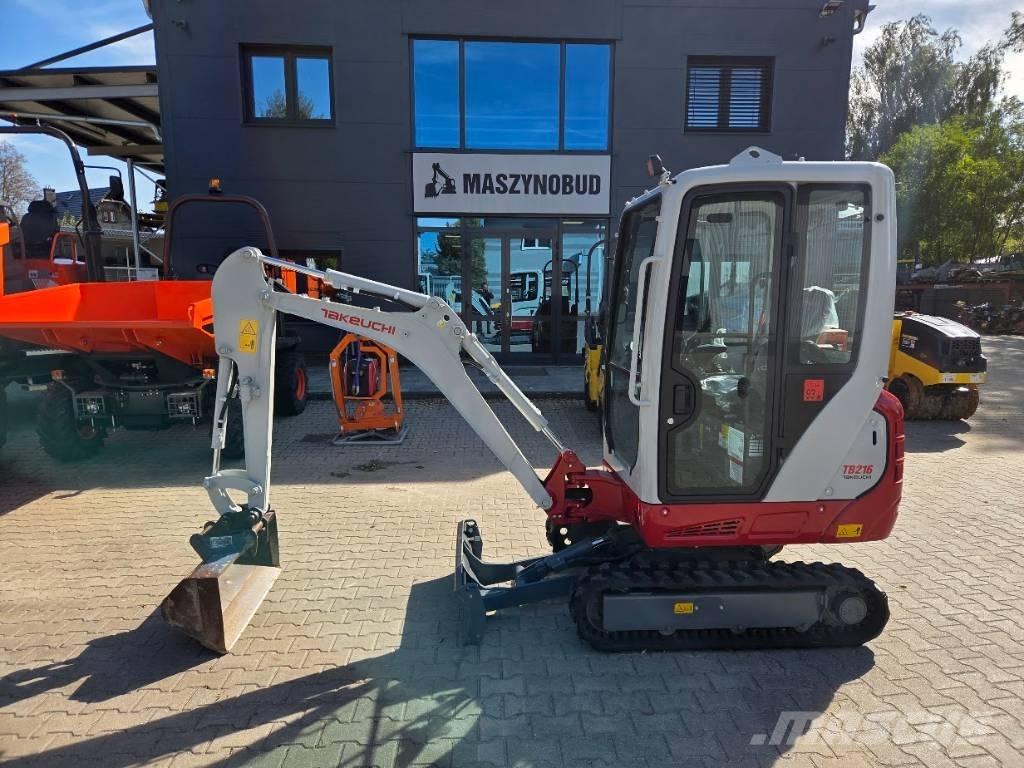 Takeuchi TB216 V0 Mini ekskavatori < 7 t