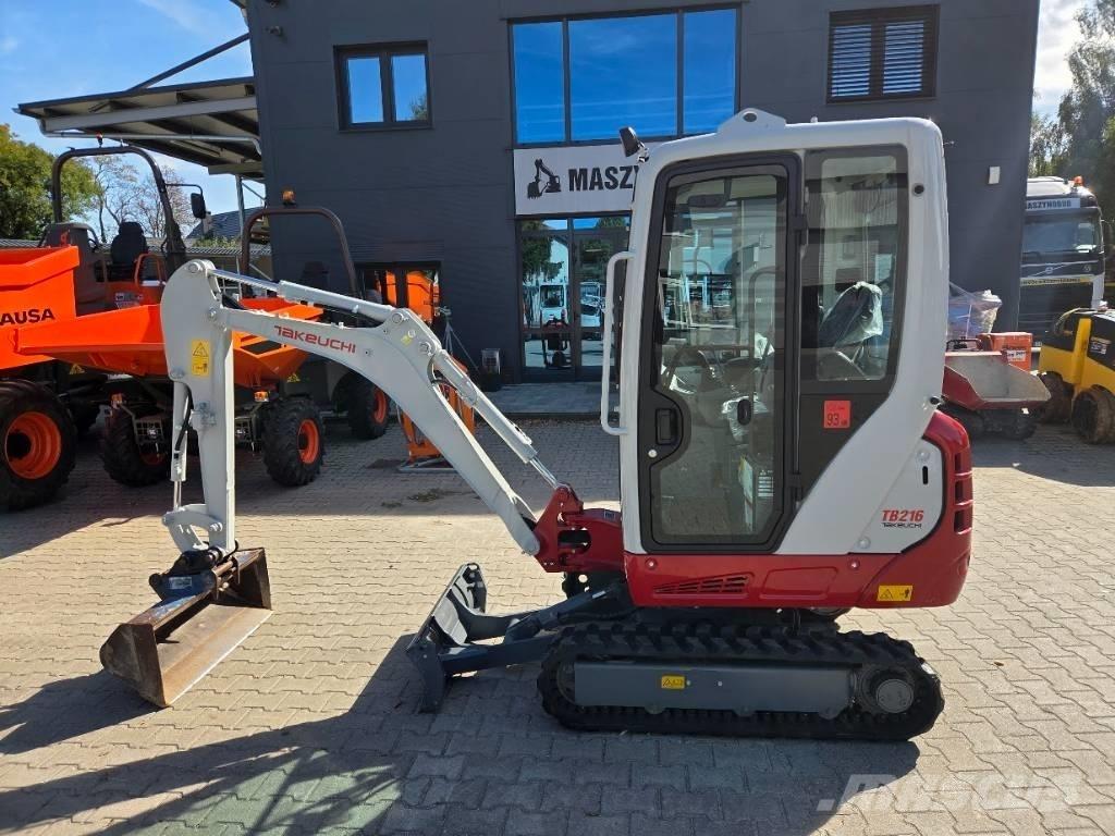Takeuchi TB216 V0 Mini ekskavatori < 7 t