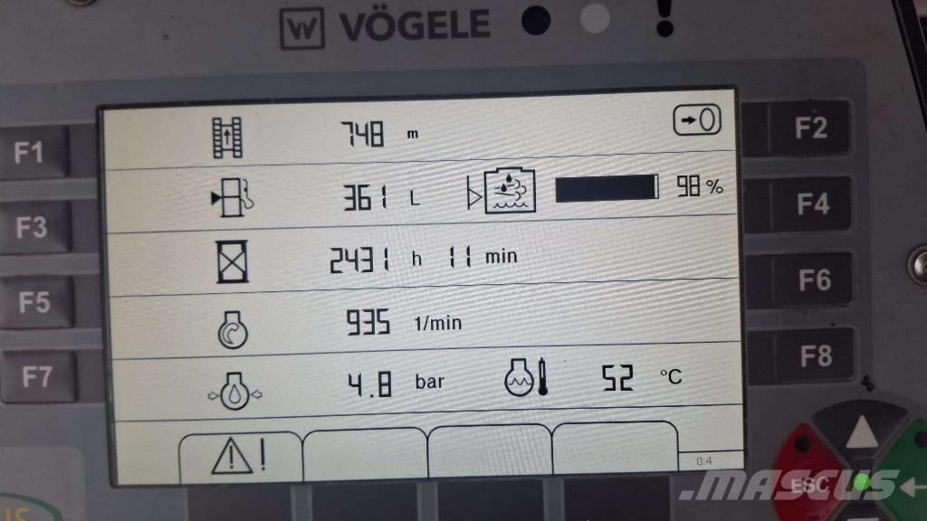 Vögele MT 3000-2i Materiālu pārvadāšanas tehnika