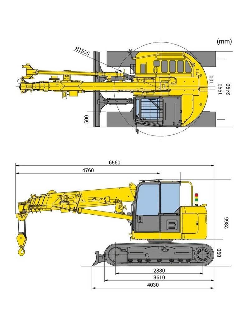 Maeda CC1485-2 Kāpurķēžu ceļamkrāni