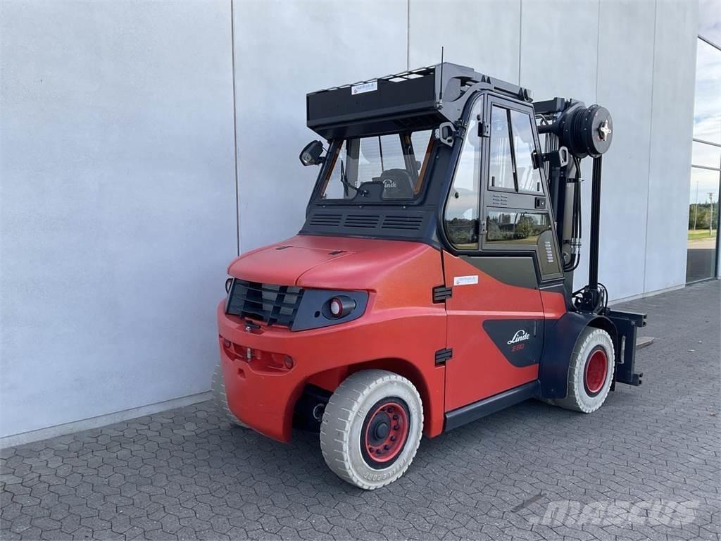 Linde E80-01/900 Elektriskie iekrāvēji