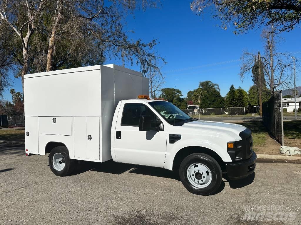 Ford F 350 SD Vieglais kravas automobilis/izkraušana no sāniem