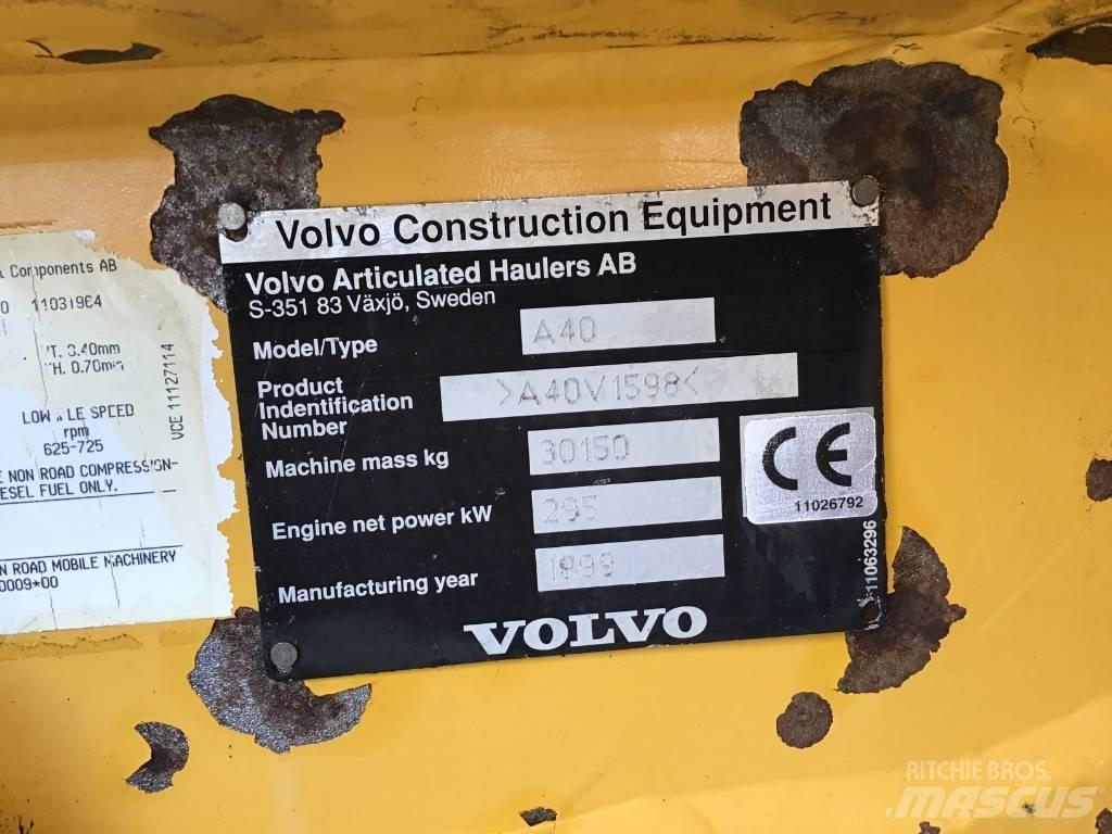 Volvo A 40C Artikulētie pašizgāzēji