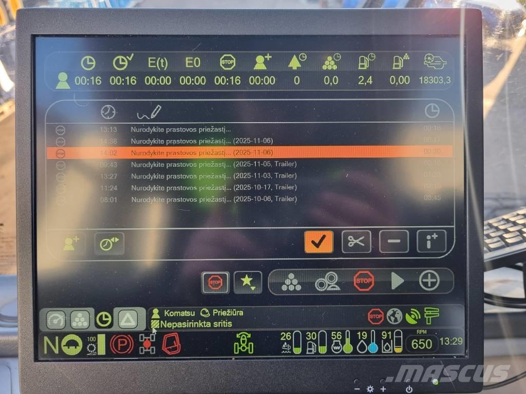 Komatsu 931 Harvesteri