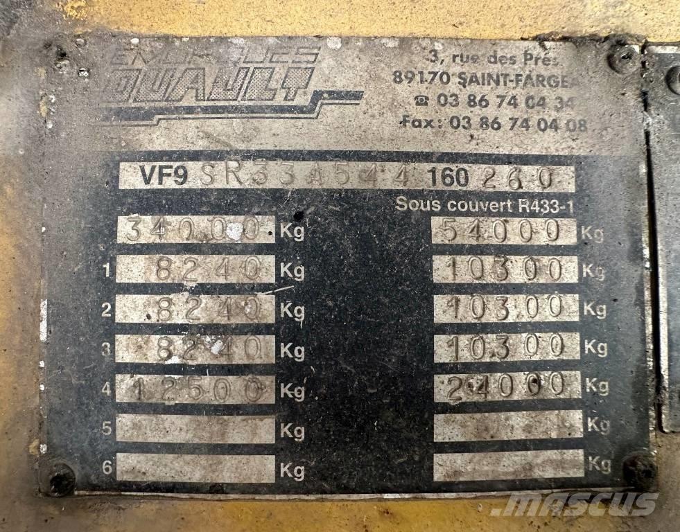 Louault SR33A Autotreileri