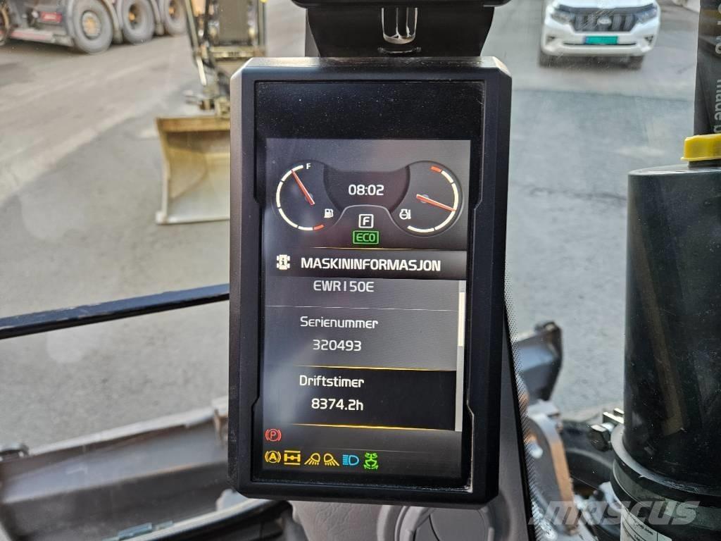 Volvo EWR 150 Ekskavatori uz riteņiem