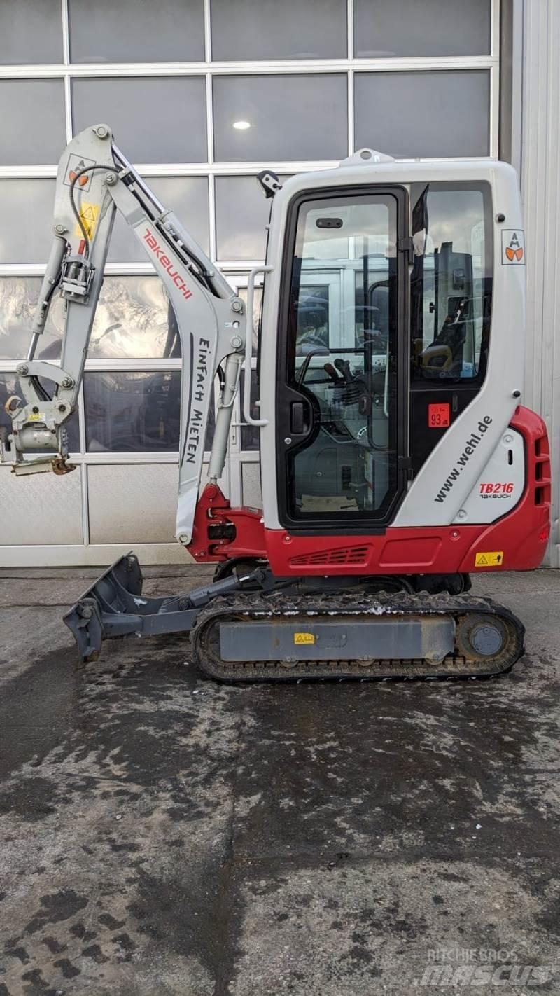 Takeuchi TB216AV4 Mini ekskavatori < 7 t