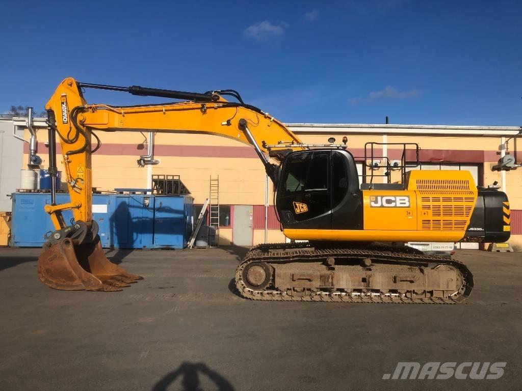 JCB JS 330 LC Kāpurķēžu ekskavatori