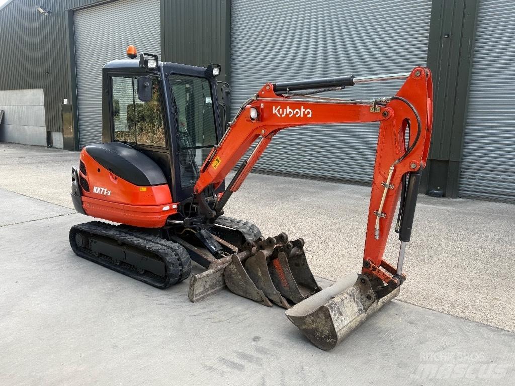 Kubota KX 71 Mini ekskavatori < 7 t