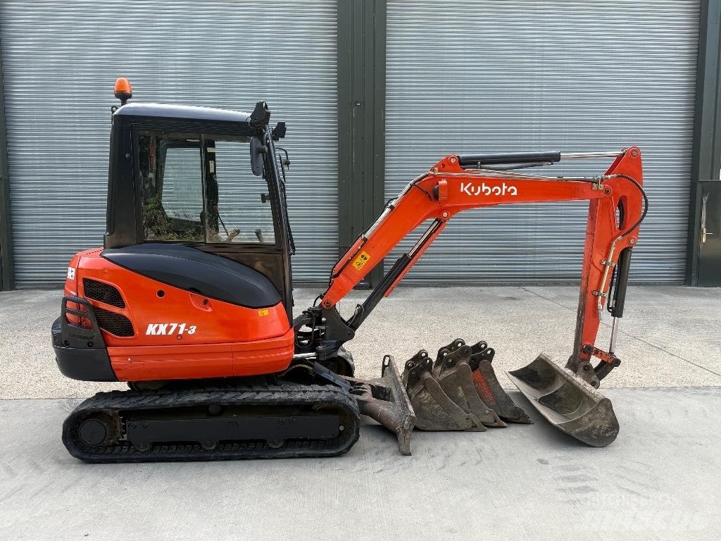 Kubota KX 71 Mini ekskavatori < 7 t