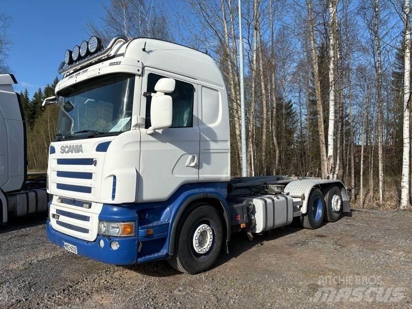 Scania R 480 Treileri ar āķi