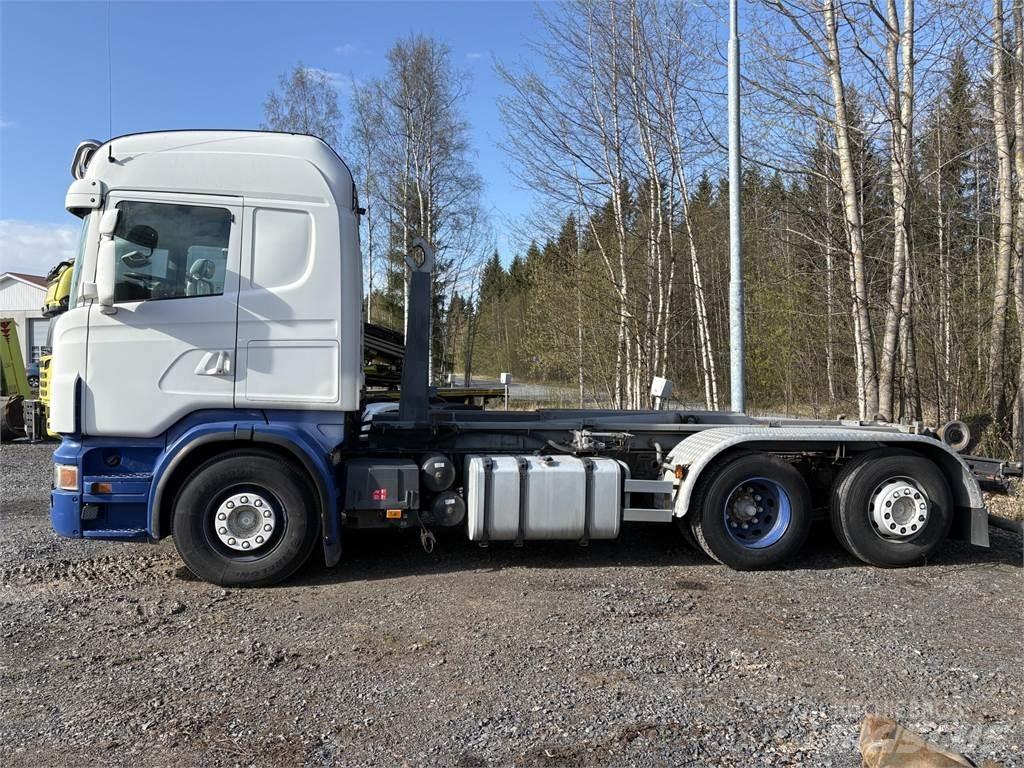 Scania R 480 Treileri ar āķi