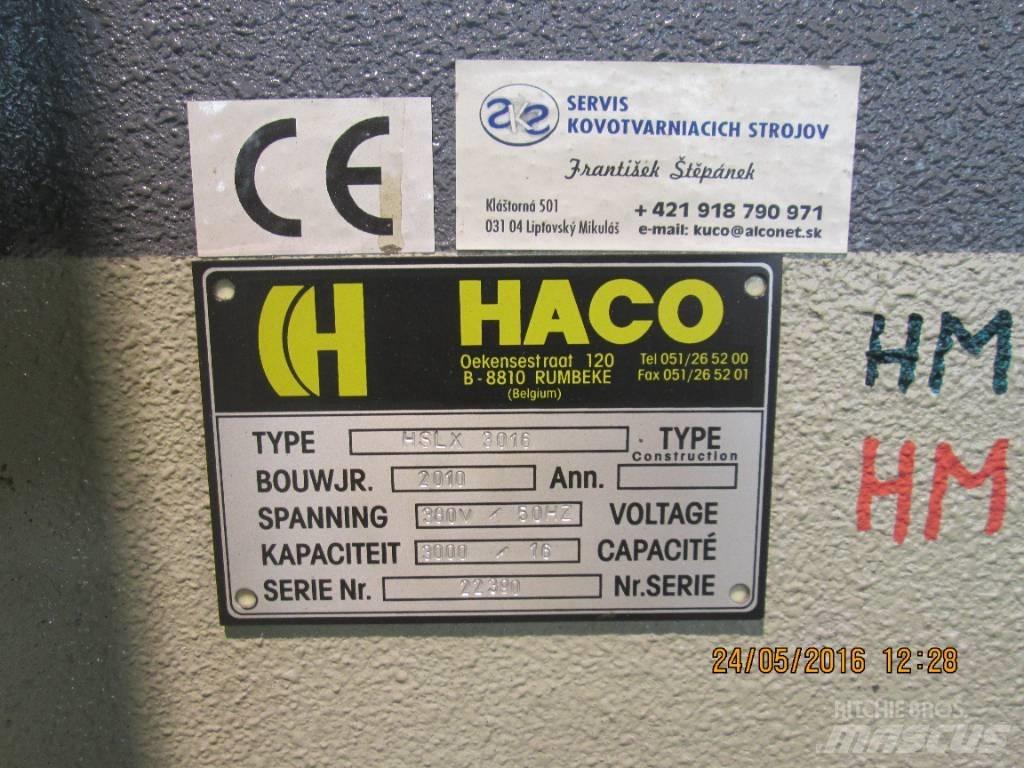  HACO HSLX 3016 Būvniecība- Citi