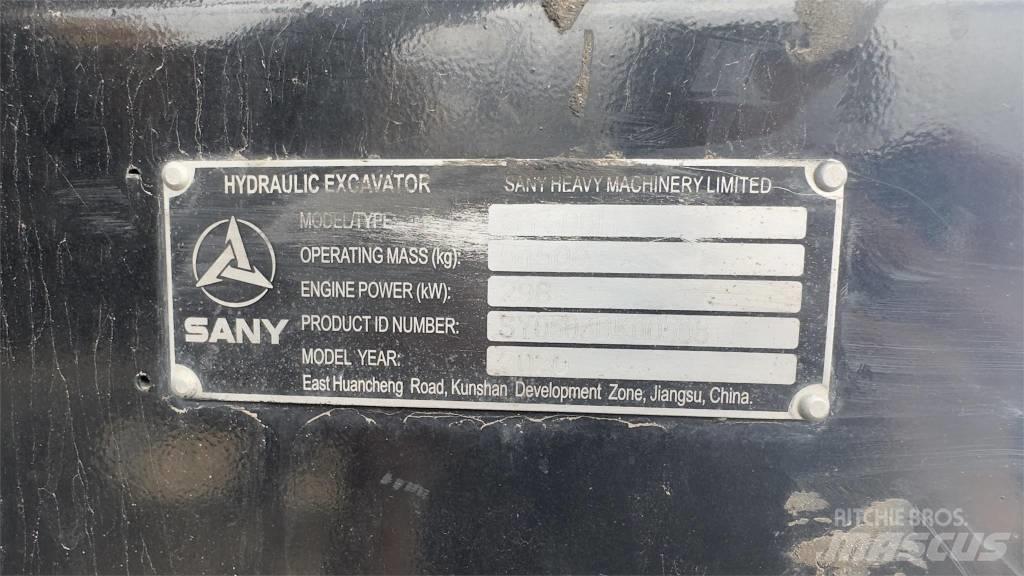 Sany SY500H Kāpurķēžu ekskavatori