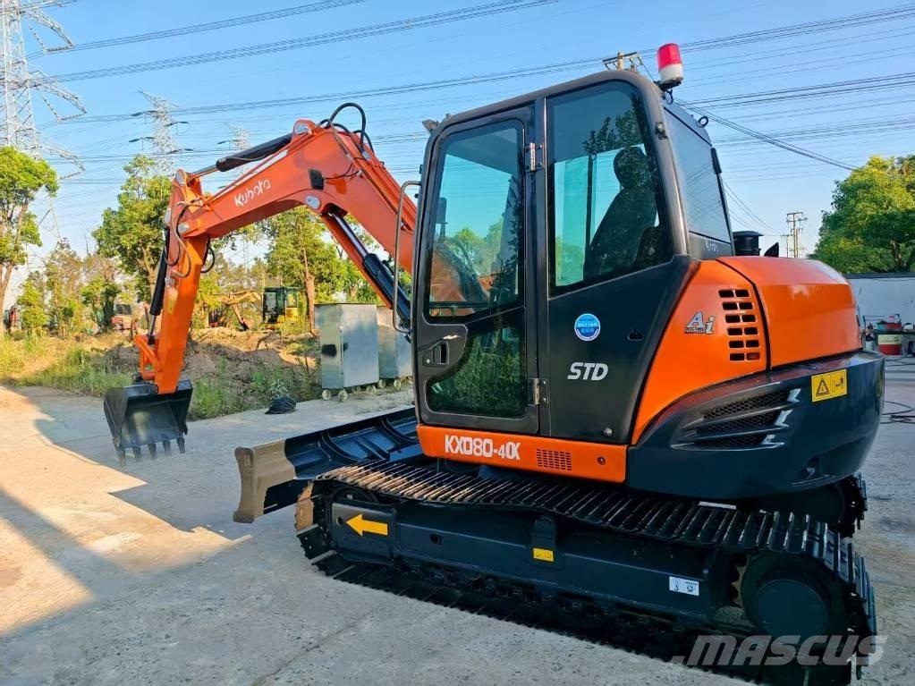 Kubota KX 080-4 Mini ekskavatori < 7 t